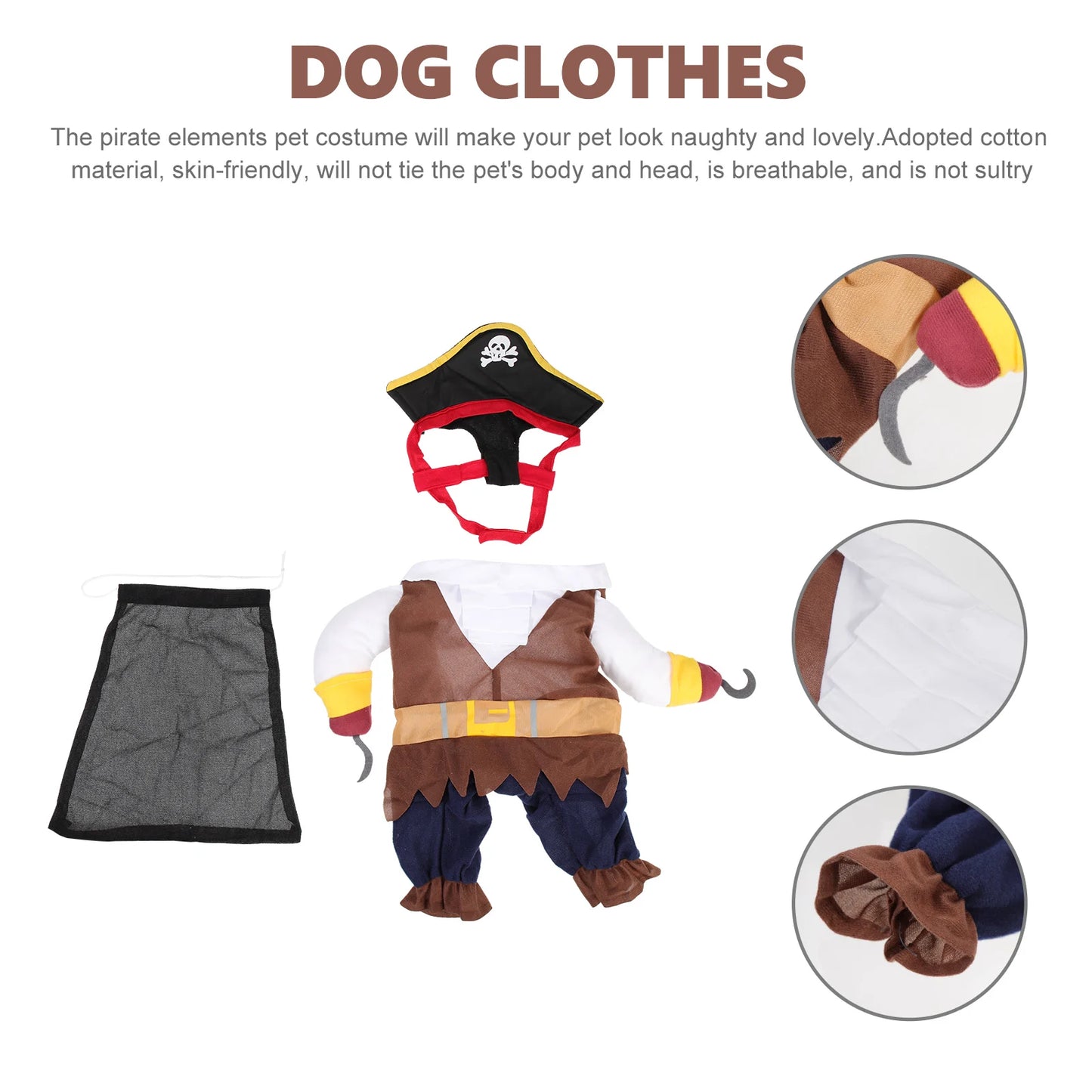 Captain Spawrow Pirate Costume