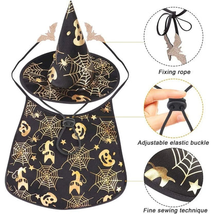 Paw-Kin Pumpkin Cape Set