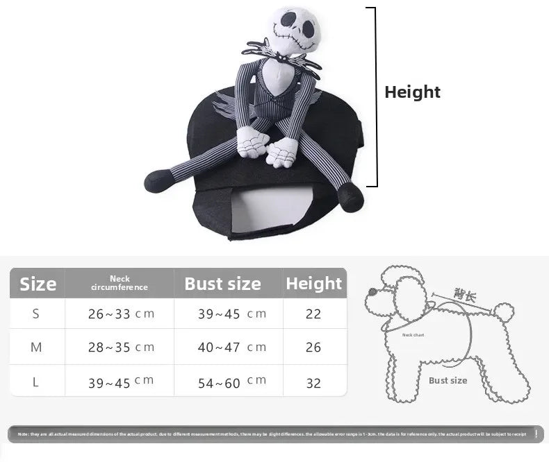 Bark Skellington Rides Costume