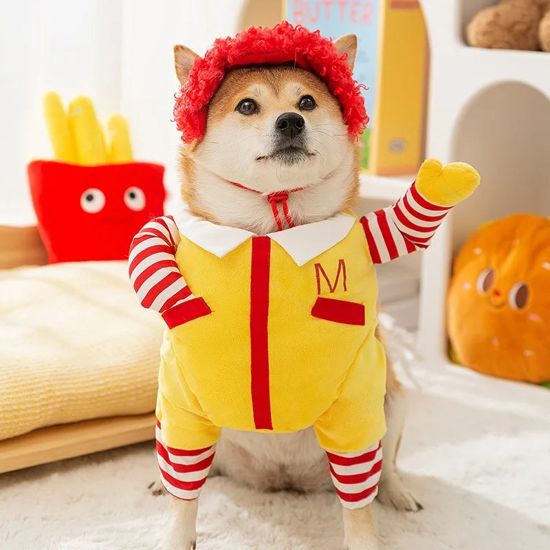 McSnuggles Clown Pet Outfit