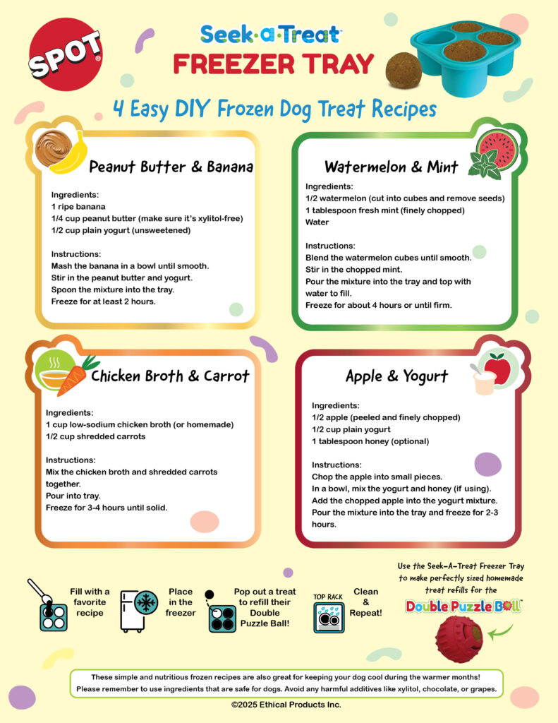 Spot Seek-A-Treat Freezer Tray 4.5"