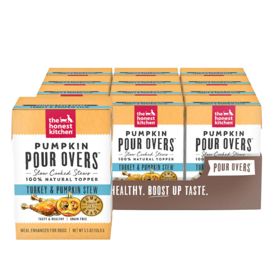The Honest Kitchen Dog Pour Turkey Pumpkin 5.5oz. (Case of 12)