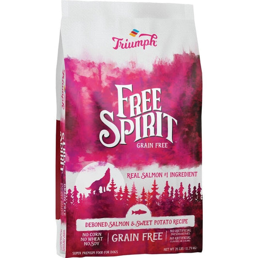 Triumph Grain Free Dog Food Salmon/Sweet Potato 26 Lb