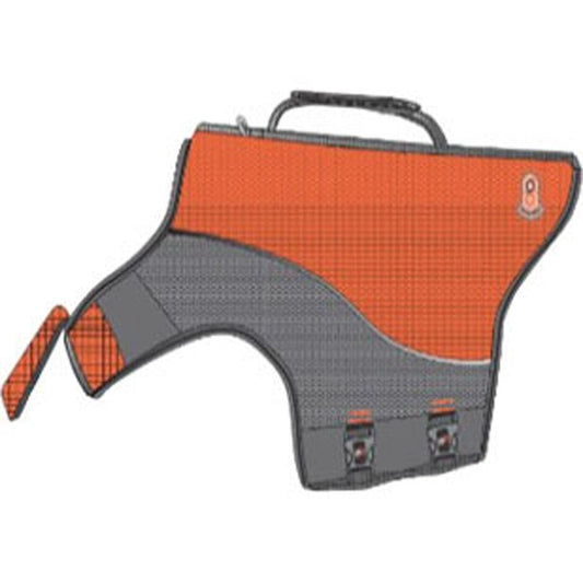 Goo-Eez Dog Life Vest Orange/Grey XXSmall