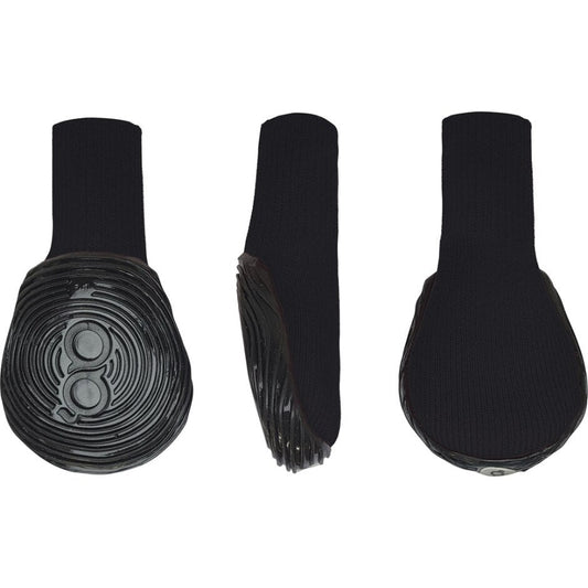 Goo-Eez Monochromez Dog Boots Black Large 2Pk