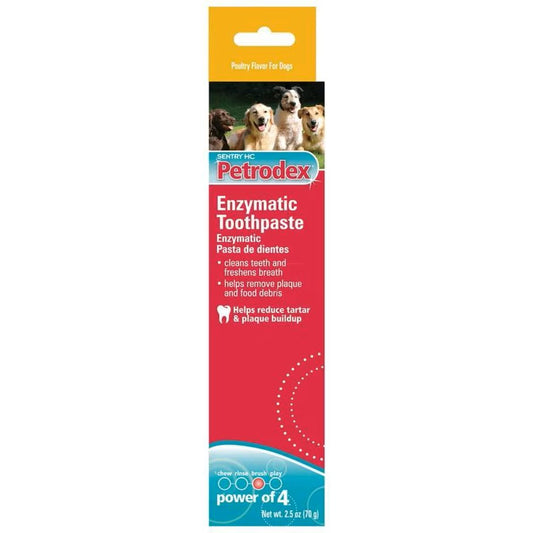 Petrodex Enzymatic Toothpaste Dog Poultry 2.5oz.