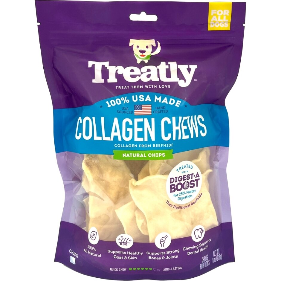 Treatly USA Collagen Chips Natural 8oz.